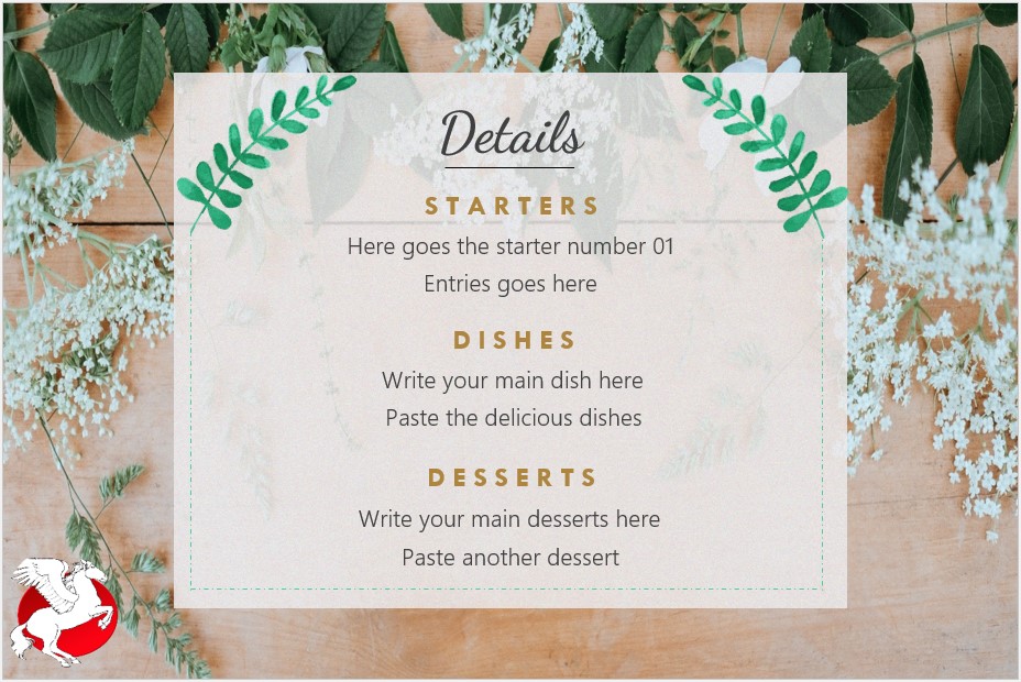 Floral Wedding Invitation Card Template